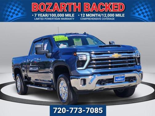 Lakeshore Blue Metallic 2025 Chevrolet Silverado 3500 LTZ