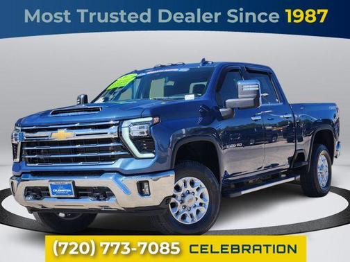 Lakeshore Blue Metallic 2025 Chevrolet Silverado 3500 LTZ