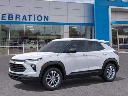 Summit White 2026 Chevrolet Trailblazer LS