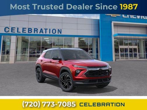 Red 2026 Chevrolet Trailblazer RS