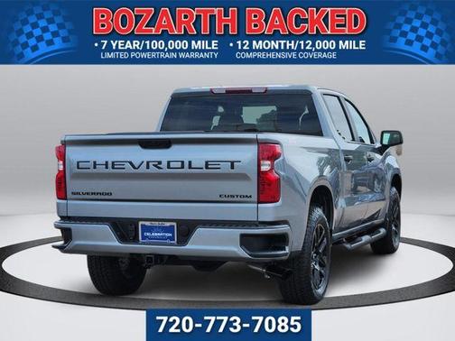Sterling Gray Metallic 2026 Chevrolet Silverado 1500 Custom