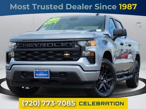 Sterling Gray Metallic 2026 Chevrolet Silverado 1500 Custom