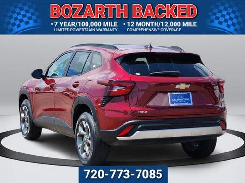 Crimson Metallic 2025 Chevrolet Trax LT