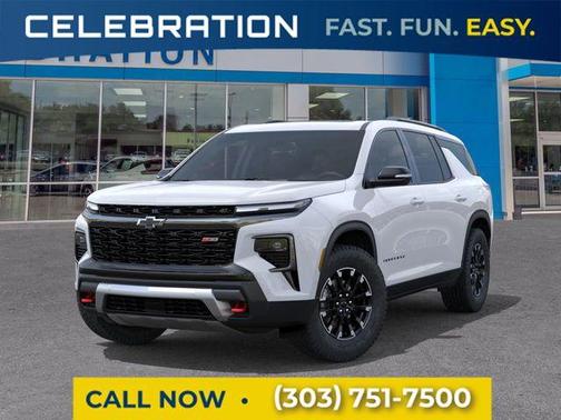 Polar White 2026 Chevrolet Traverse Z71