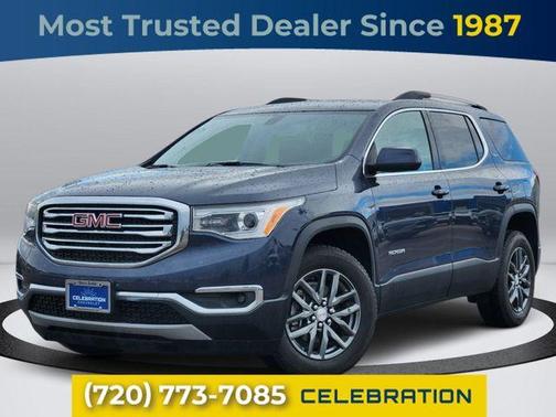 Blue Steel Metallic 2018 GMC Acadia SLT-1