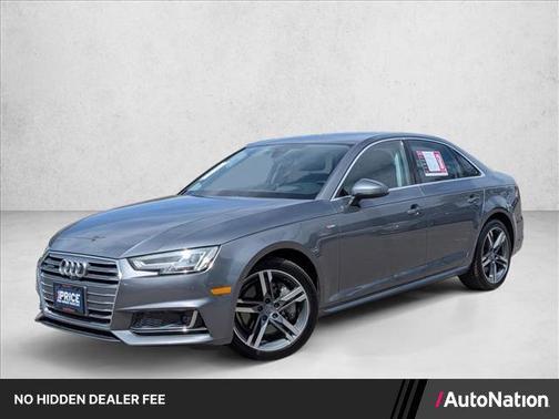 Monsoon Gray Metallic 2017 Audi A4 2.0T Prestige