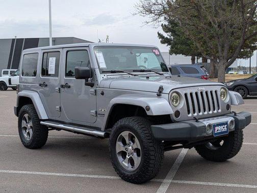 Billet Silver Metallic Clearcoat 2016 Jeep Wrangler Unlimited Sahara