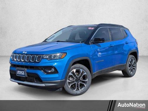 Laser Blue Pearlcoat 2022 Jeep Compass Limited