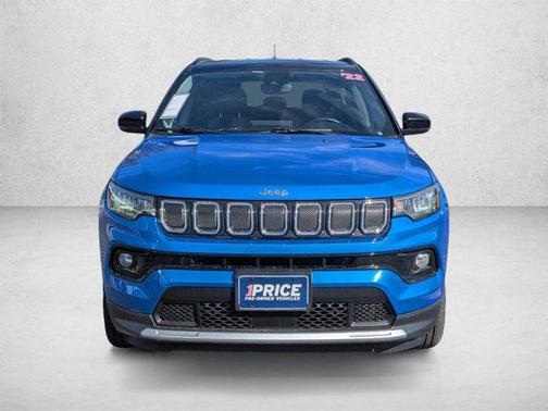 Laser Blue Pearlcoat 2022 Jeep Compass Limited