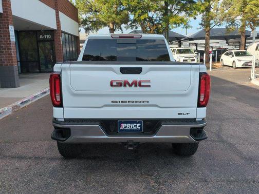 Summit White 2019 GMC Sierra 1500 SLT