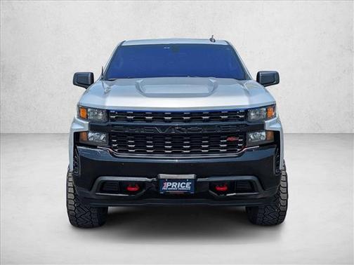 Silver Ice Metallic 2020 Chevrolet Silverado 1500 Custom Trail Boss