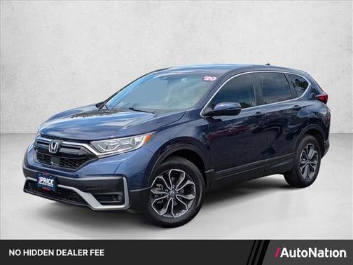 Obsidian Blue Pearl 2020 Honda CR-V AWD EX-L