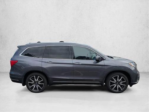 Modern Steel Metallic 2021 Honda Pilot AWD Elite