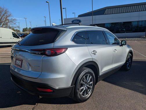 Sonic Silver Metallic 2021 Mazda CX-9 Touring