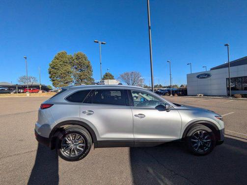 Sonic Silver Metallic 2021 Mazda CX-9 Touring