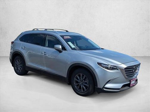 Sonic Silver Metallic 2021 Mazda CX-9 Touring