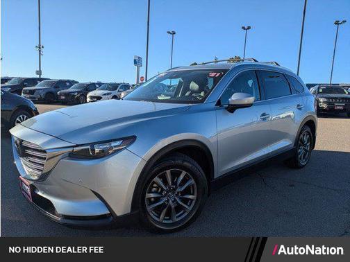 Sonic Silver Metallic 2021 Mazda CX-9 Touring