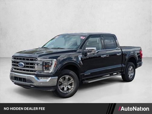Agate Black Metallic 2022 Ford F-150 Lariat