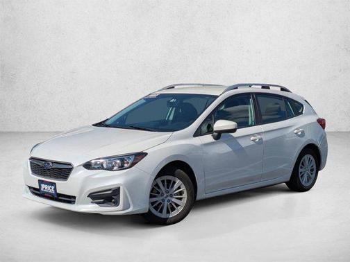 Crystal White Pearl 2018 Subaru Impreza 2.0i Premium