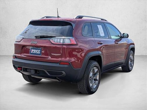 Velvet Red Pearlcoat 2019 Jeep Cherokee Trailhawk Elite