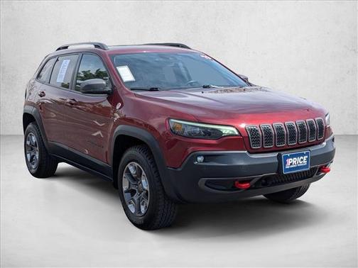 Velvet Red Pearlcoat 2019 Jeep Cherokee Trailhawk Elite