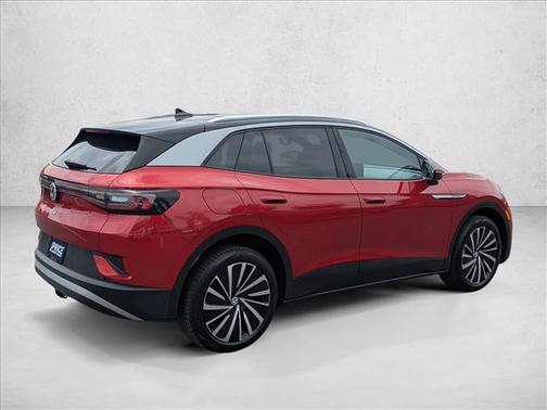 Aurora Red Metallic w/Black Roof 2023 Volkswagen ID.4 Pro S Plus