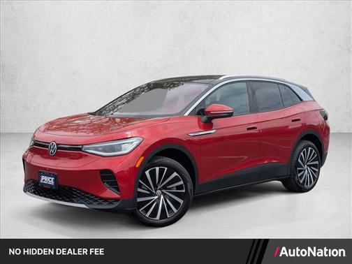 Aurora Red Metallic w/Black Roof 2023 Volkswagen ID.4 Pro S Plus