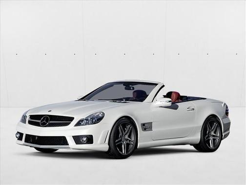 Black 2008 Mercedes-Benz SL-Class V8