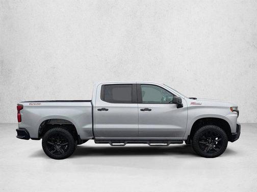 Silver Ice Metallic 2021 Chevrolet Silverado 1500 LT Trail Boss