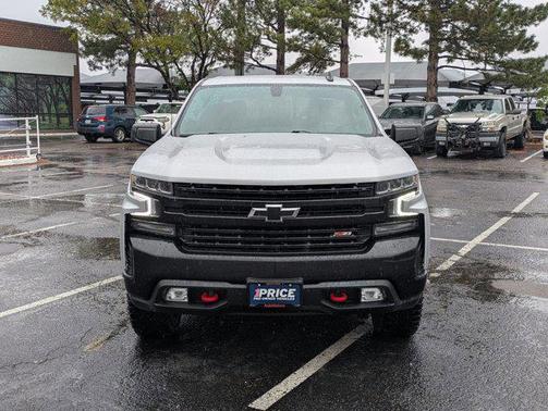 Silver Ice Metallic 2021 Chevrolet Silverado 1500 LT Trail Boss