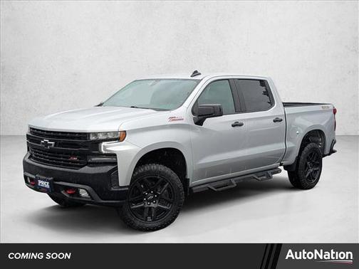 Silver Ice Metallic 2021 Chevrolet Silverado 1500 LT Trail Boss
