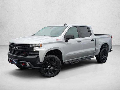 Silver Ice Metallic 2021 Chevrolet Silverado 1500 LT Trail Boss