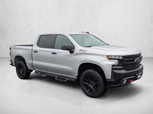 Silver Ice Metallic 2021 Chevrolet Silverado 1500 LT Trail Boss