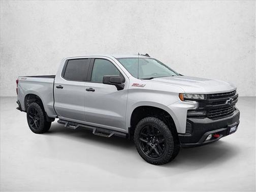 Silver Ice Metallic 2021 Chevrolet Silverado 1500 LT Trail Boss