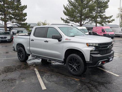 Silver Ice Metallic 2021 Chevrolet Silverado 1500 LT Trail Boss