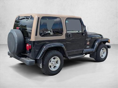 Black 2000 Jeep Wrangler Sahara