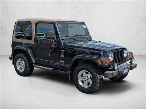 Black 2000 Jeep Wrangler Sahara