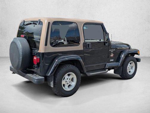 Black 2000 Jeep Wrangler Sahara