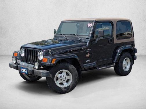 Black 2000 Jeep Wrangler Sahara