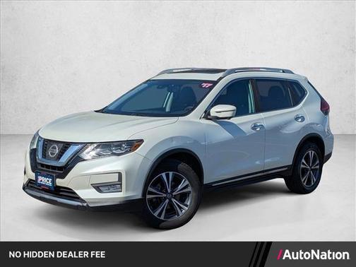 Pearl White 2017 Nissan Rogue SL