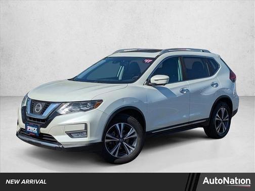 Pearl White 2017 Nissan Rogue SL