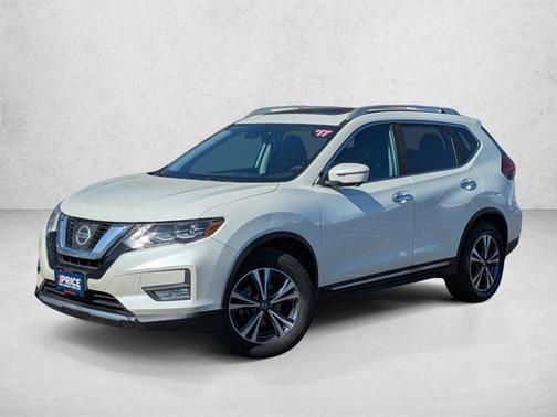 Pearl White 2017 Nissan Rogue SL
