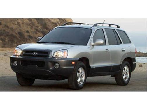 Canyon Red 2005 Hyundai SANTA FE GLS