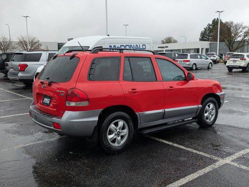 Canyon Red 2005 Hyundai SANTA FE GLS