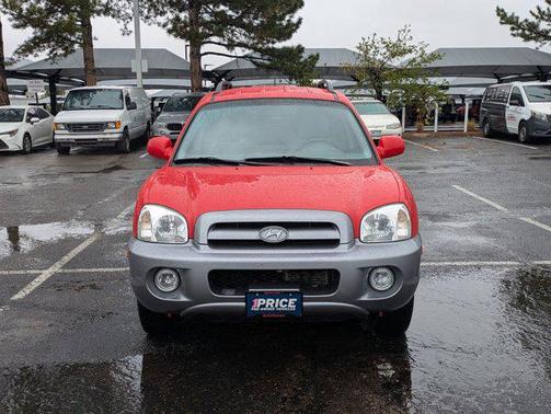 Canyon Red 2005 Hyundai SANTA FE GLS