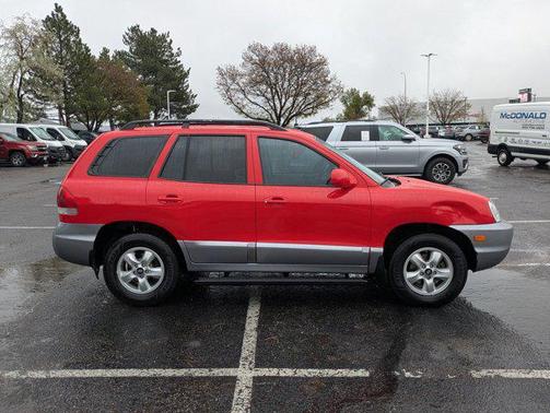 Canyon Red 2005 Hyundai SANTA FE GLS