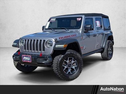 Billet Silver Metallic Clearcoat 2019 Jeep Wrangler Unlimited Rubicon