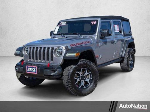 Billet Silver Metallic Clearcoat 2019 Jeep Wrangler Unlimited Rubicon