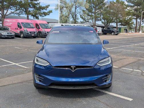 Deep Blue Metallic 2016 Tesla Model X P90D