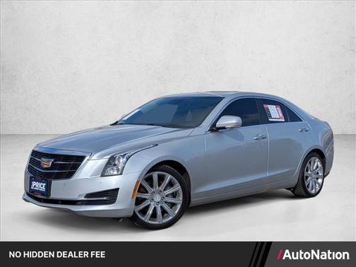 Radiant Silver Metallic 2017 Cadillac ATS 2.0L Turbo Luxury